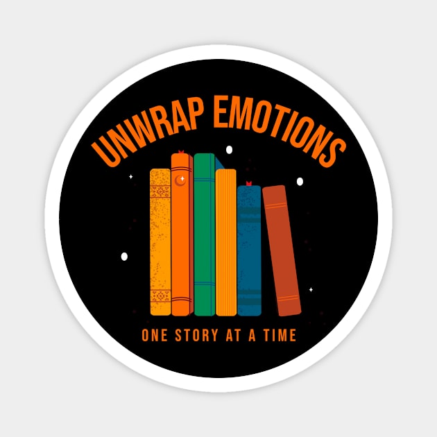 Unwrap emotions, one story at a time Magnet by Kamran Sharjeel